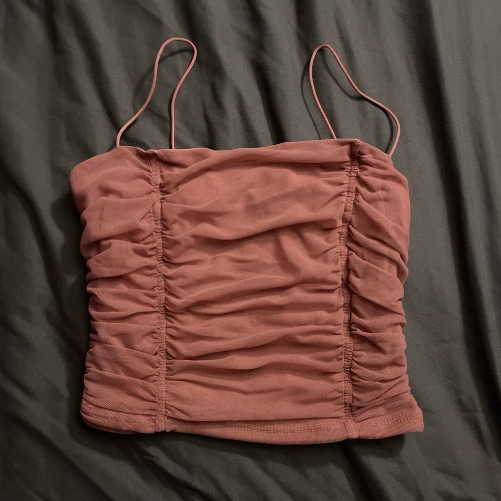 Windsor Dusty Rose Ruched Camisole